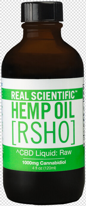 Raw Real Scientific Hemp Oil 4oz 1000mg Green Label  HD Png DownloadTransparent PNG