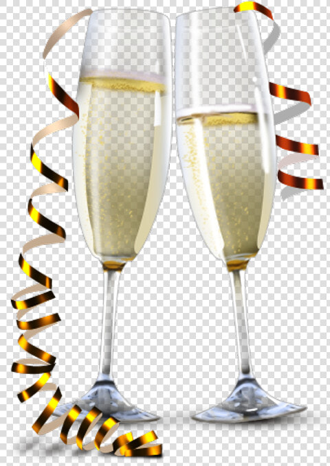 Transparent Background Champagne Glasses Png   Png   Transparent Background Champagne Toast  Png DownloadTransparent PNG