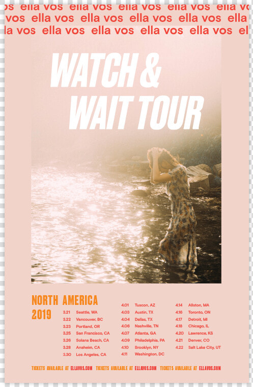 Wait  amp  Wait Tour Poster   Poster  HD Png DownloadTransparent PNG