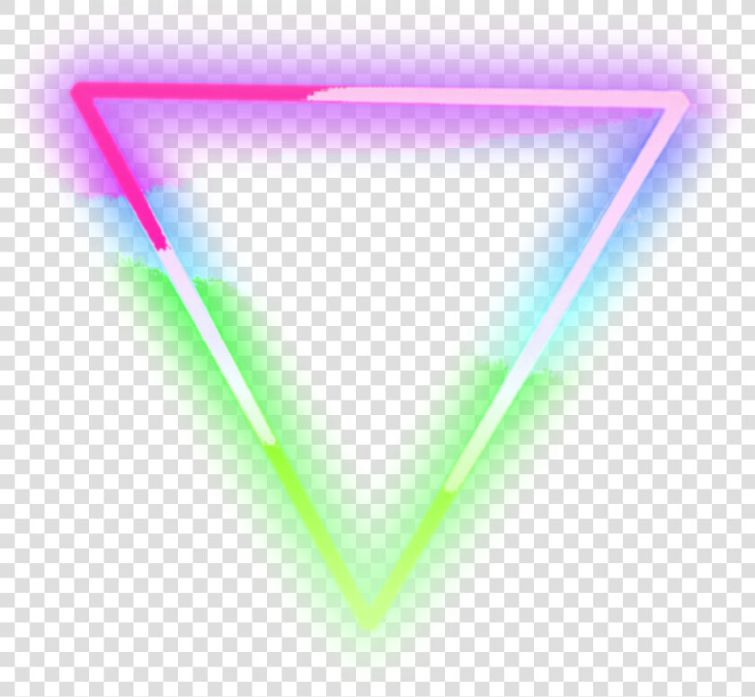  neon  triangle  pink  green  blue  lights  neonlights   Triangle Neon Light Png  Transparent PngTransparent PNG