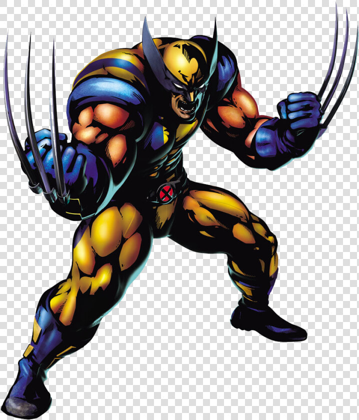 Wolverine Captain America Professor X Clip Art   Wolverine Marvel Vs Capcom 3  HD Png DownloadTransparent PNG