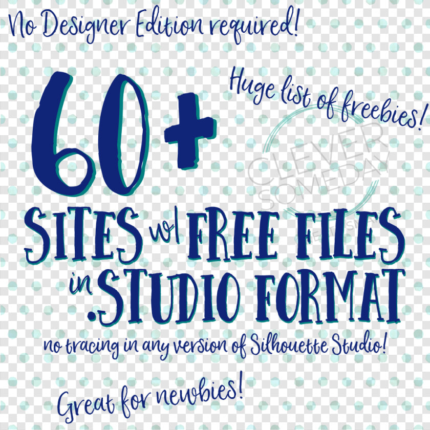 Over 60 Sites For Free Silhouette Studio Files   Free Silhouette Studio Files  HD Png DownloadTransparent PNG