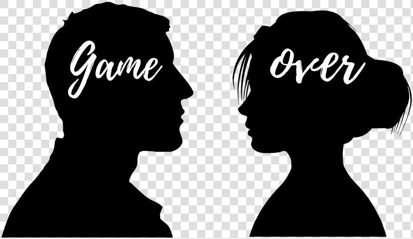 Man  Woman  Face  Head  Profile  Compared To   Man And Woman Profile Face  HD Png DownloadTransparent PNG