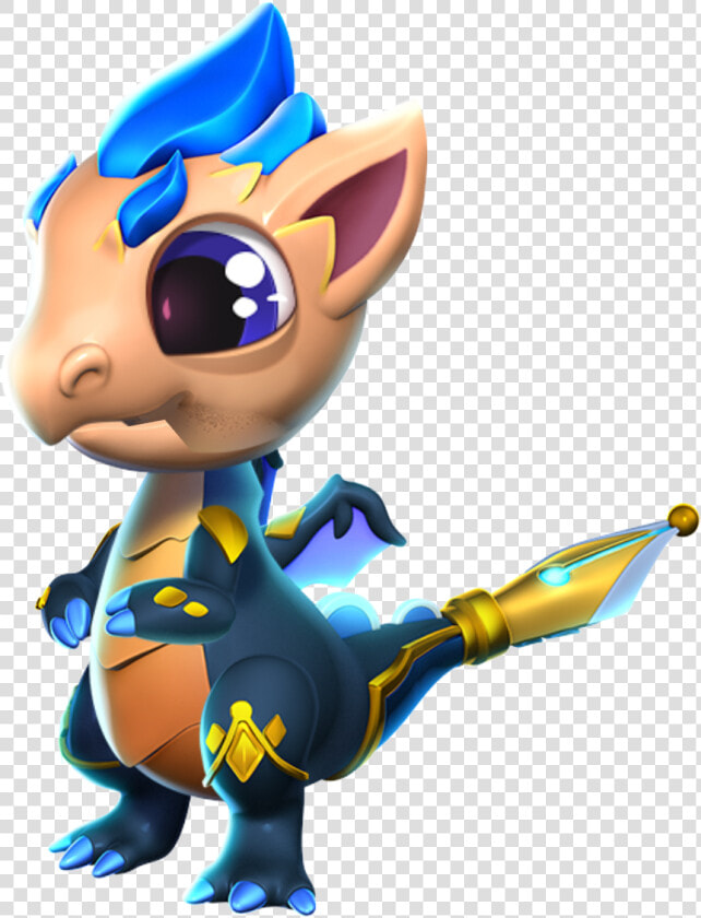 Professor Dragon Baby   Dragon Mania Legends Baby  HD Png DownloadTransparent PNG