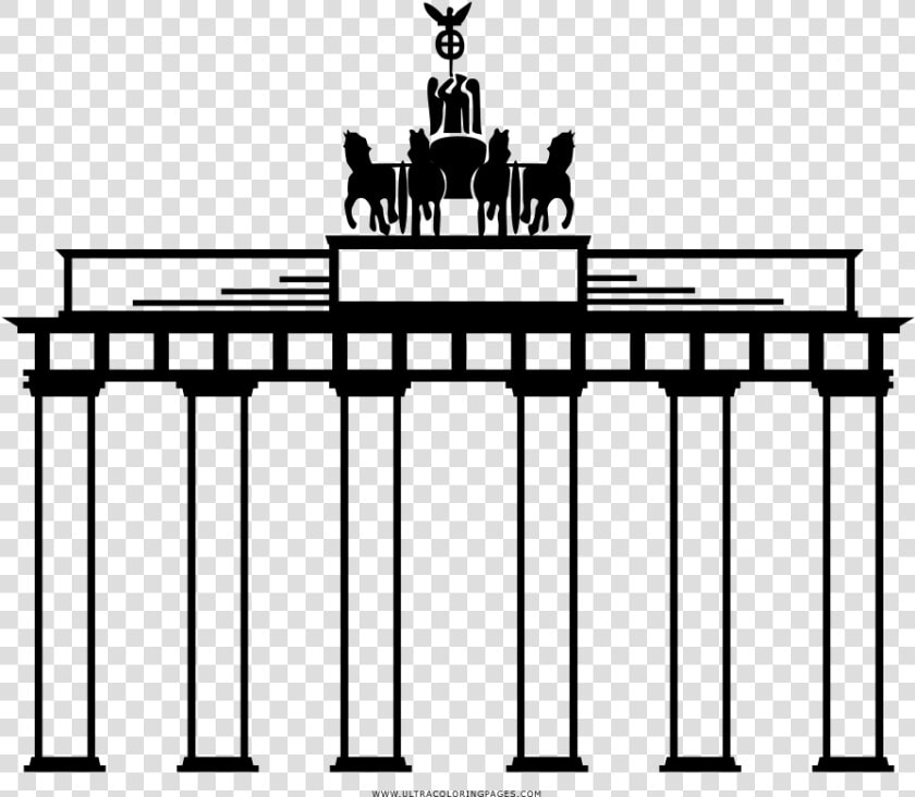 Brandenburger Tor Ausmalbilder  HD Png DownloadTransparent PNG