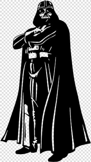 Darth Vader   Silhouette Darth Vader Clipart  HD Png DownloadTransparent PNG