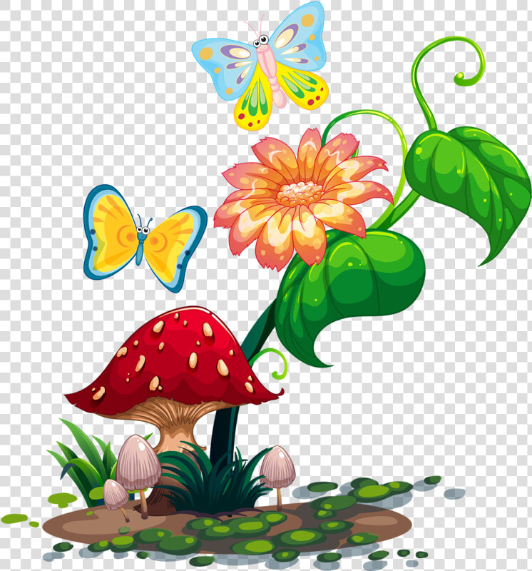 Png Pinterest Mushrooms   Clip Art Fairy Garden  Transparent PngTransparent PNG