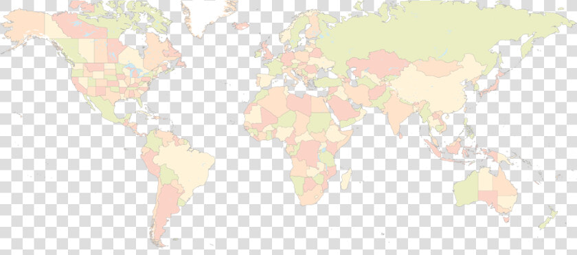 A Multitude Of Multicolored Maps   World Map Negative Png  Transparent PngTransparent PNG
