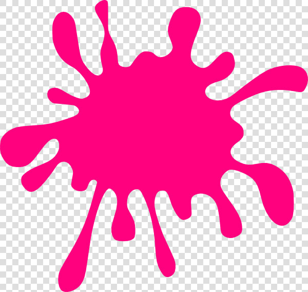 Pink Slash Paint   Black Colour Art Clip  HD Png DownloadTransparent PNG