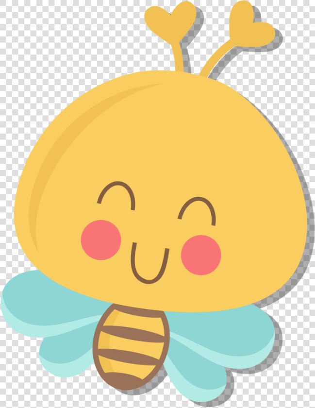  cute  bee  emoji  yellow  ftestickers  freetoedit   Miss Kate Cuttables Bee  HD Png DownloadTransparent PNG