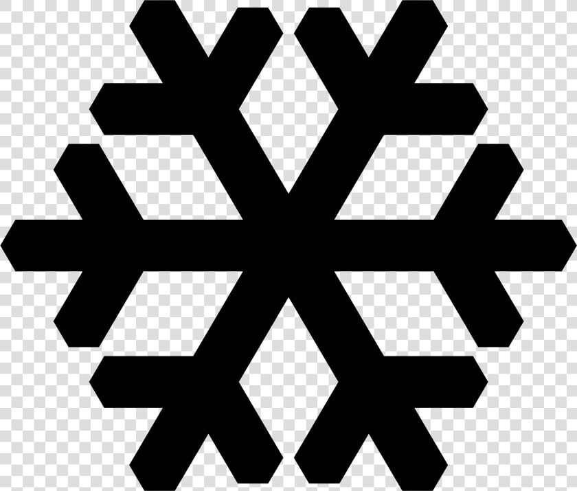 Transparent Christmas Snowflakes Clipart   Snow Vector Black And White  HD Png DownloadTransparent PNG