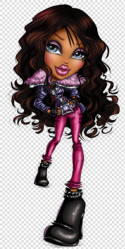 Sasha Bratz Doll Cartoon  HD Png DownloadTransparent PNG
