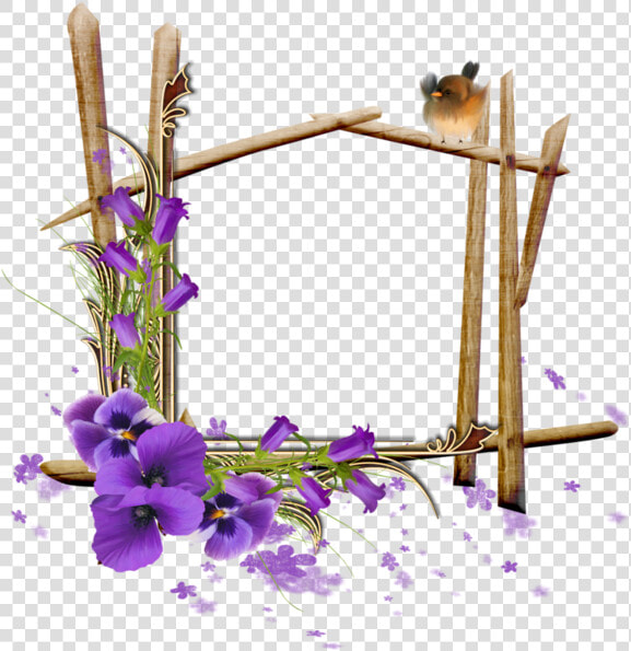 Рамка С Цветами На Прозрачном Фоне  HD Png DownloadTransparent PNG