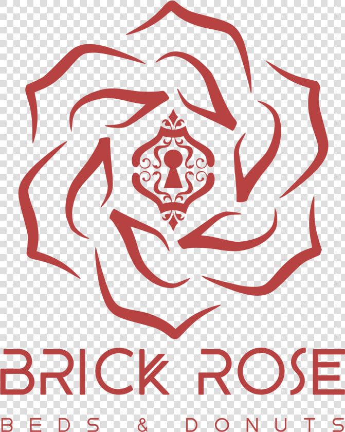 Brick Rose Beds  amp  Donuts   Illustration  HD Png DownloadTransparent PNG