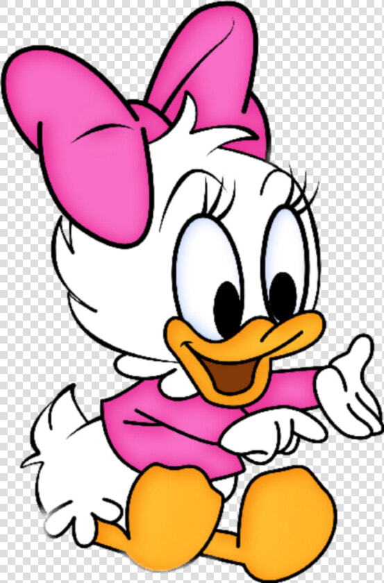 Daisy Duck Disney Clip Art Image   Baby Daisy Duck Cartoon  HD Png DownloadTransparent PNG