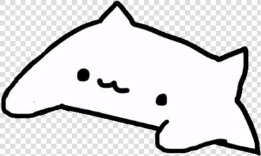 Black Black And White Mammal Fish Monochrome Photography   Black And White Meme Stickers  HD Png DownloadTransparent PNG