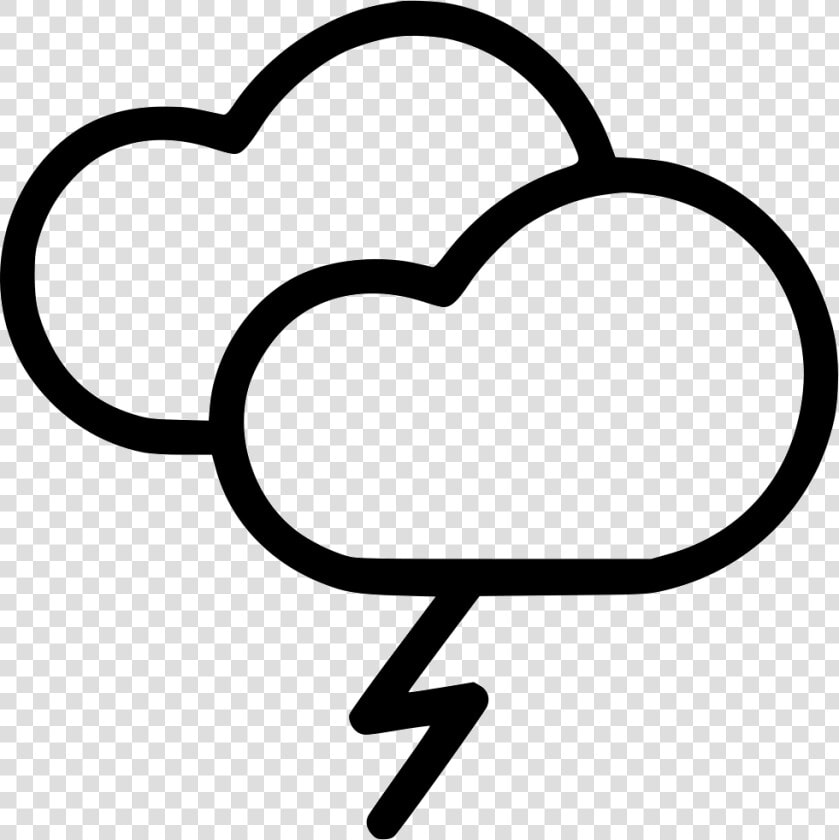 Cloud Thunder Lightning Weather Comments   Rain Fall Clipart Png  Transparent PngTransparent PNG