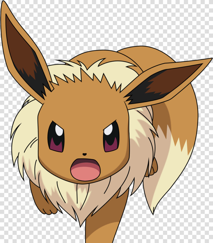 View Eevee Leak Megas     Angry Eevee Png  Transparent PngTransparent PNG