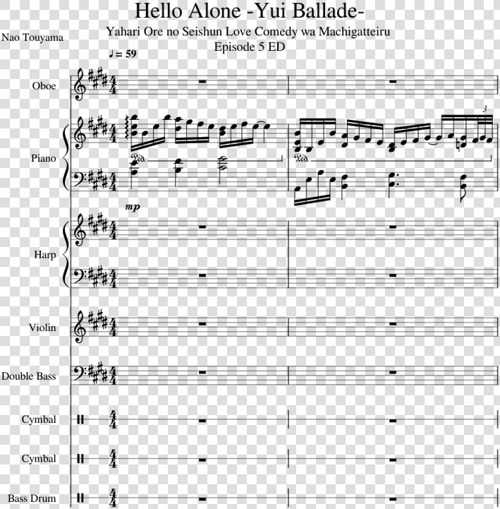Persecution Of The Masses Piano Sheet Music  HD Png DownloadTransparent PNG