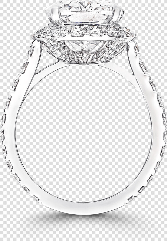 Shrank View Of A Graff Cushion Cut Icon Engagement   Engagement Ring  HD Png DownloadTransparent PNG