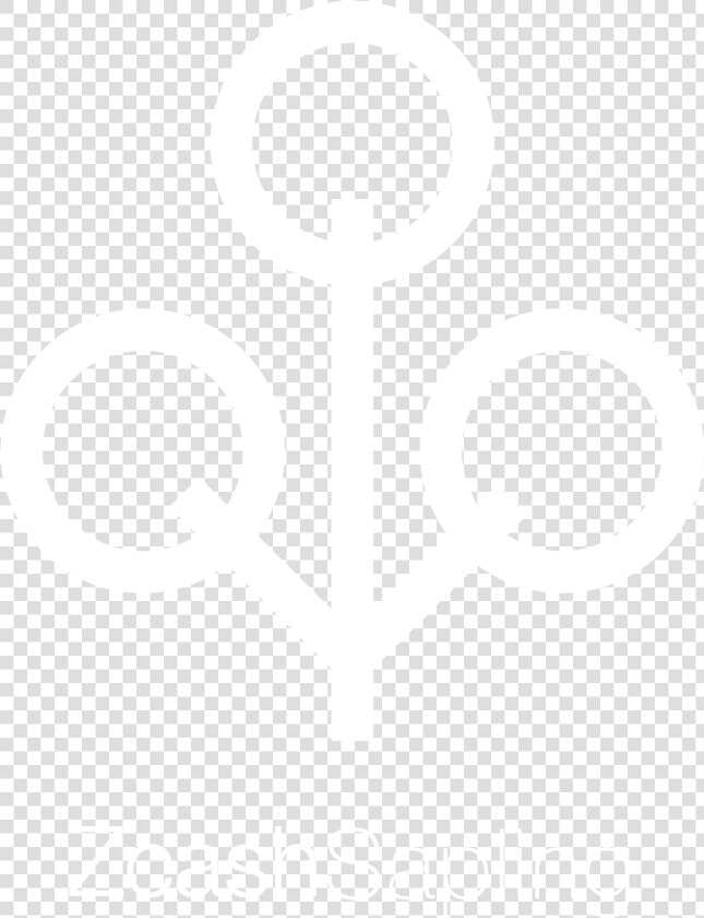 White Zcash Sapling Vertical Logo   Crest  HD Png DownloadTransparent PNG