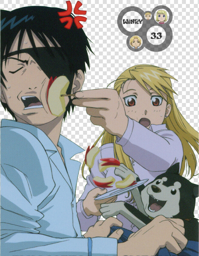 Roy Mustang Riza Hawkeye Dog  HD Png DownloadTransparent PNG