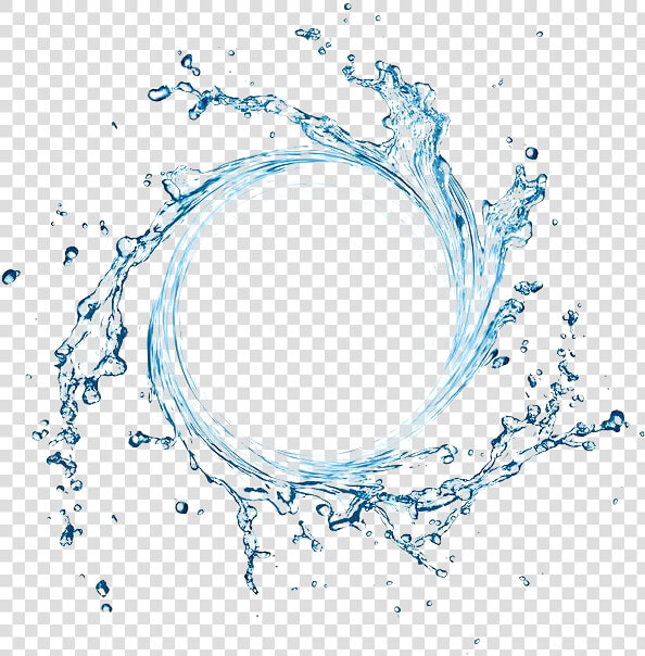Spray Water Vortex Generated Png Download   Circle Splash Water Png  Transparent PngTransparent PNG