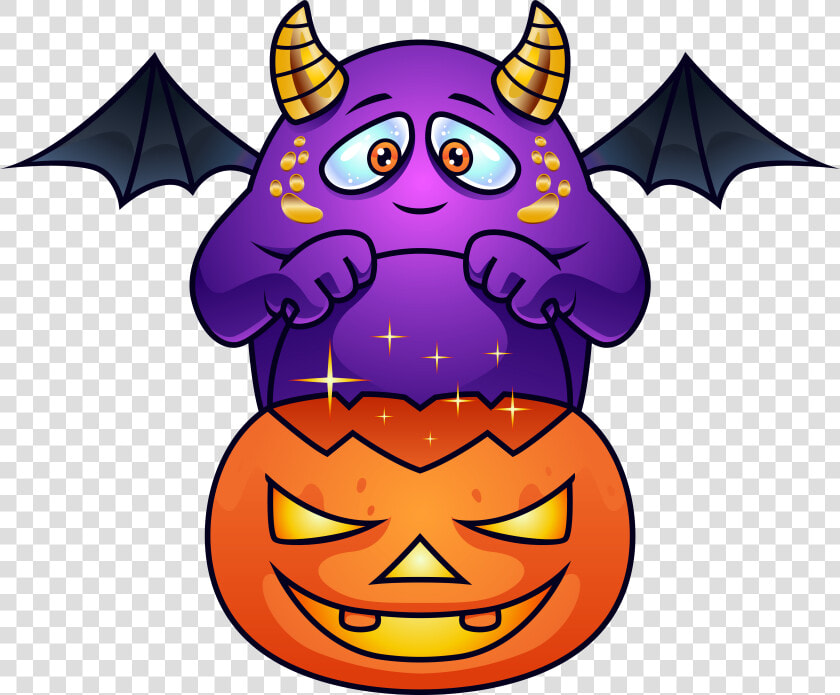 Best Monster Pictures Purple   Halloween Monster Clip Art  HD Png DownloadTransparent PNG