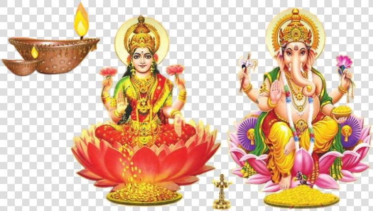 God Laxmi Ganesh Diwali Desig   Laxmi Mata Hd Png  Transparent PngTransparent PNG