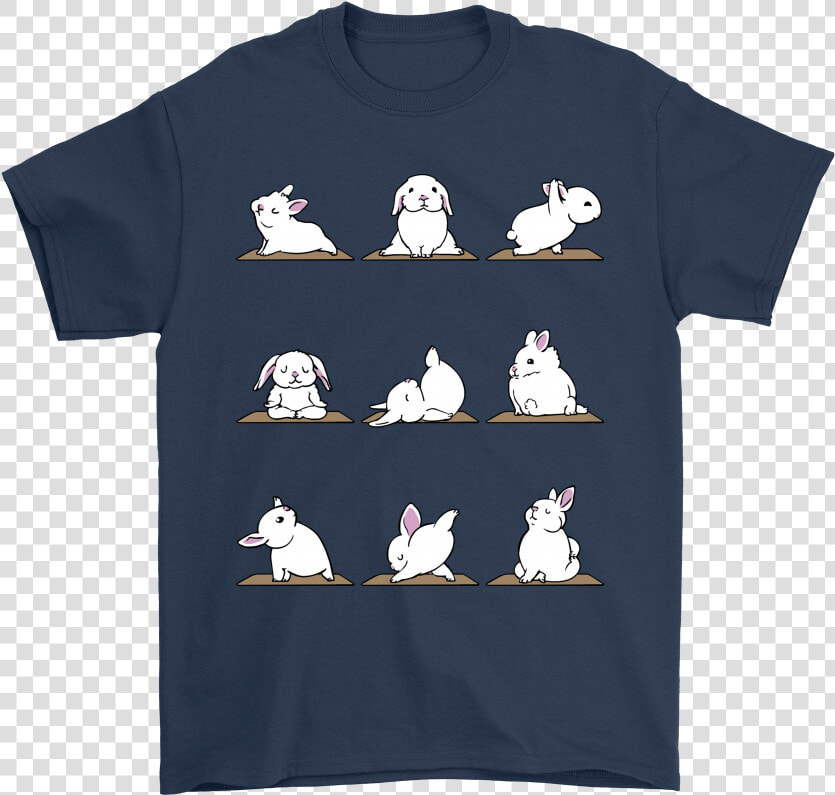 Fluffy White Bunny Practicing Yoga Shirts   Never Received My Acceptance Letter To Hogwarts So  HD Png DownloadTransparent PNG