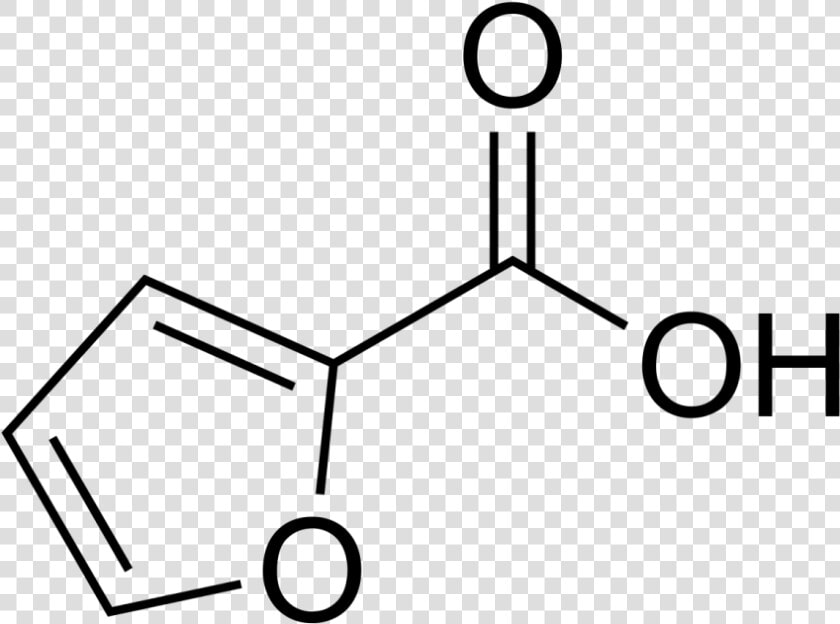 Furoic Acid Market   2 Methoxybenzoic Acid Structure  HD Png DownloadTransparent PNG