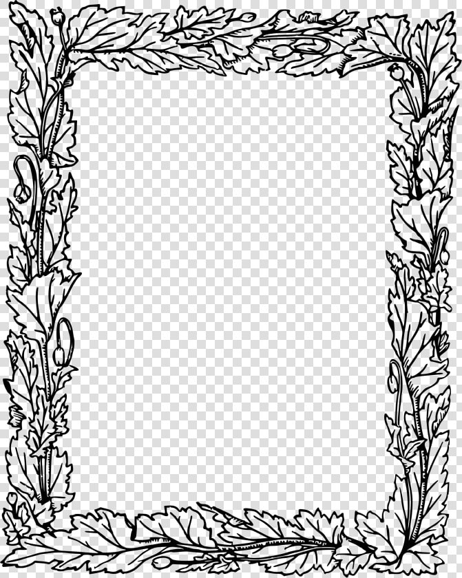 Transparent Rectangular Frame Clipart   Border Design Black And White Simple  HD Png DownloadTransparent PNG