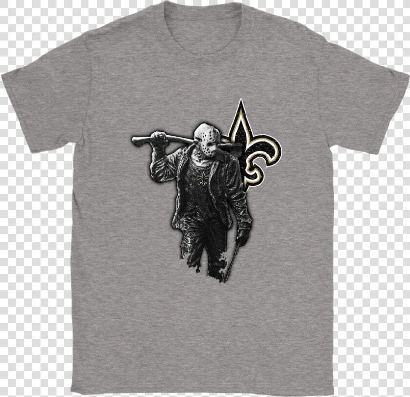 Jason Voorhees New Orleans Saints Ready For Horrors   T Shirt Pokémon One Piece  HD Png DownloadTransparent PNG