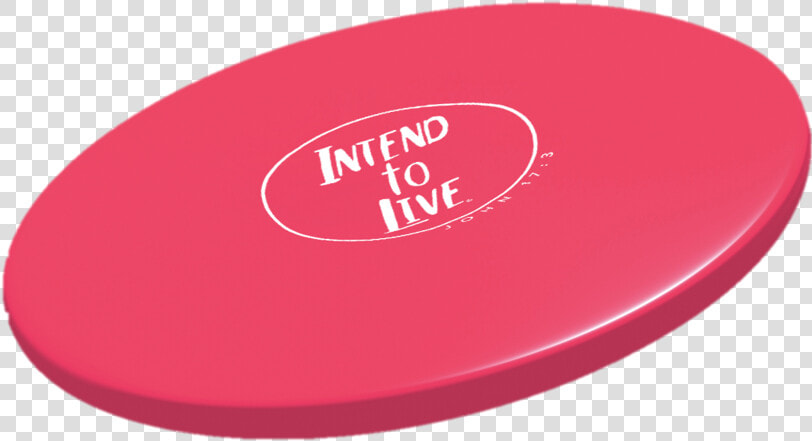Intend To Live Frisbee  HD Png DownloadTransparent PNG