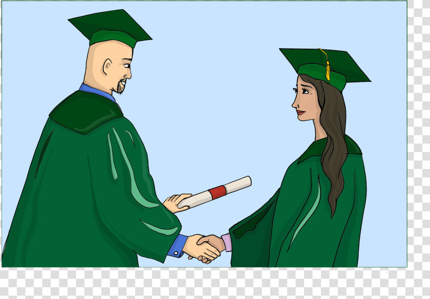 Illustration By Mila Sviderskaya   Academic Dress  HD Png DownloadTransparent PNG