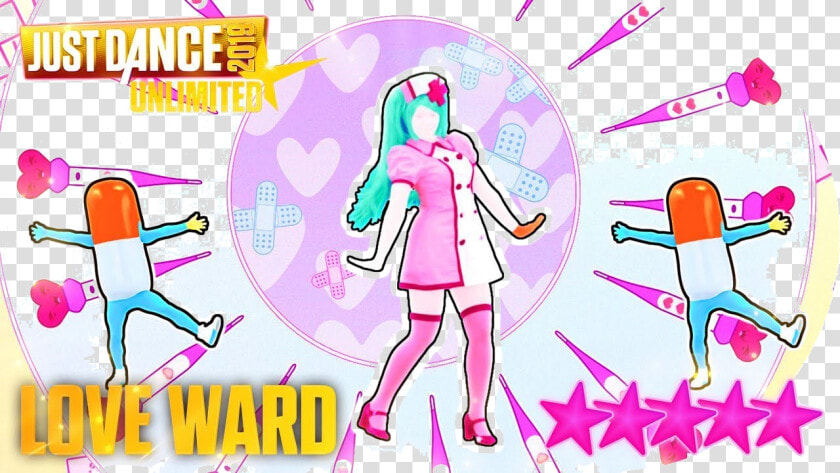 Just Dance Unlimited Love Ward Stars Transparent Png  Png DownloadTransparent PNG