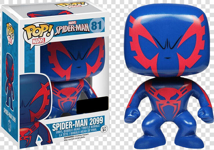 Spider man 2099 Pop Vinyl Figure By Funko   Figurine Pop Spiderman 2099  HD Png DownloadTransparent PNG