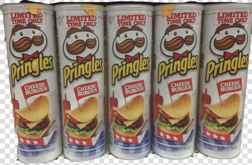  cheeseburger  pringles  strangeflavor  freetoedit   Pringles Limited Edition Crisps  HD Png DownloadTransparent PNG