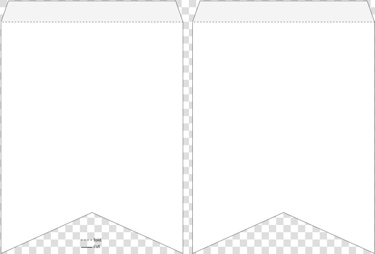 Swallow tail Pennant Banner Template   Flag Banner Template Png  Transparent PngTransparent PNG