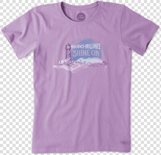 Women S Resilience Lighthouse Crusher Tee   Life Is Good Bear  HD Png DownloadTransparent PNG