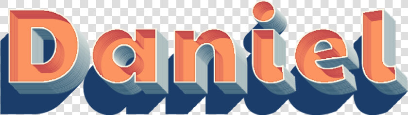 Daniel 3d Letter Png Name   Name Daniel In 3d  Transparent PngTransparent PNG