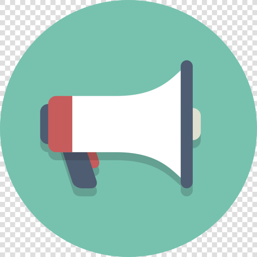 Circle Icons Megaphone   Circle Megaphone Icon Png  Transparent PngTransparent PNG