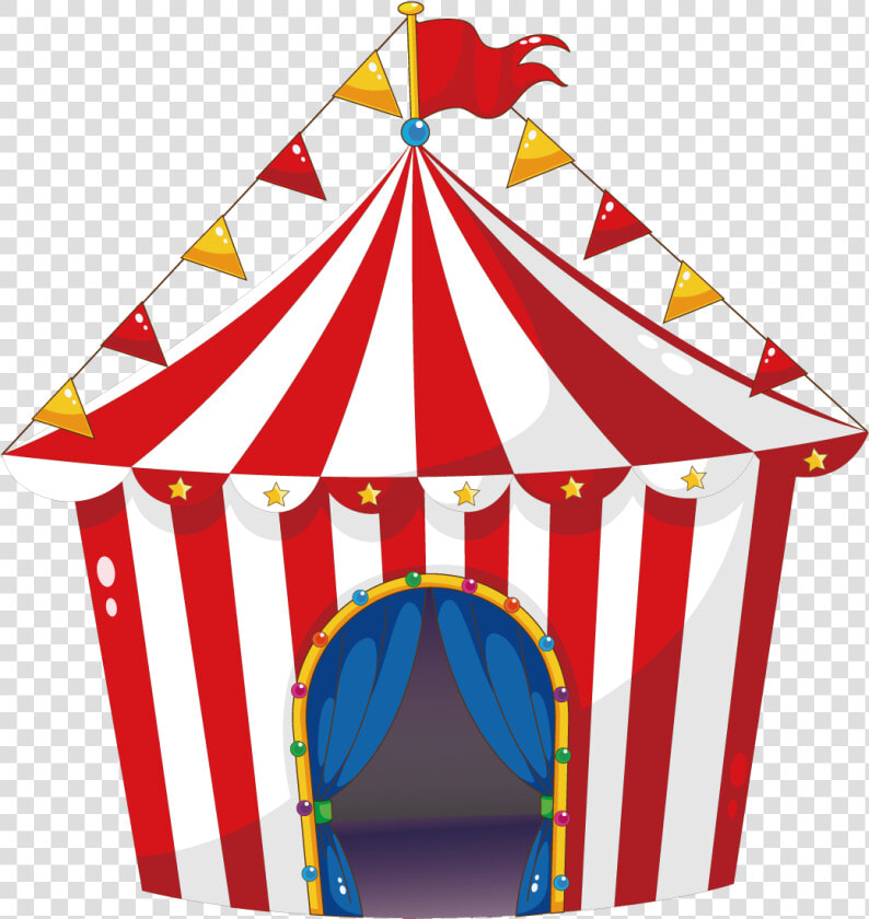 Tent Circus Carnival Illustration   Carnival Tent Clipart Png  Transparent PngTransparent PNG