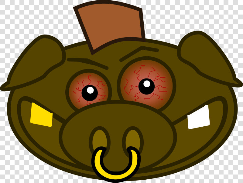 Angry Pig   Angry Pig Brown  HD Png DownloadTransparent PNG