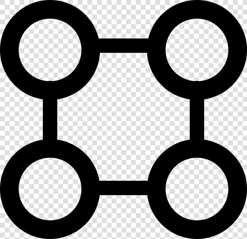 Objeto Con Cuatro Circulos Y Cuatro Cuadrados Clipart  HD Png DownloadTransparent PNG