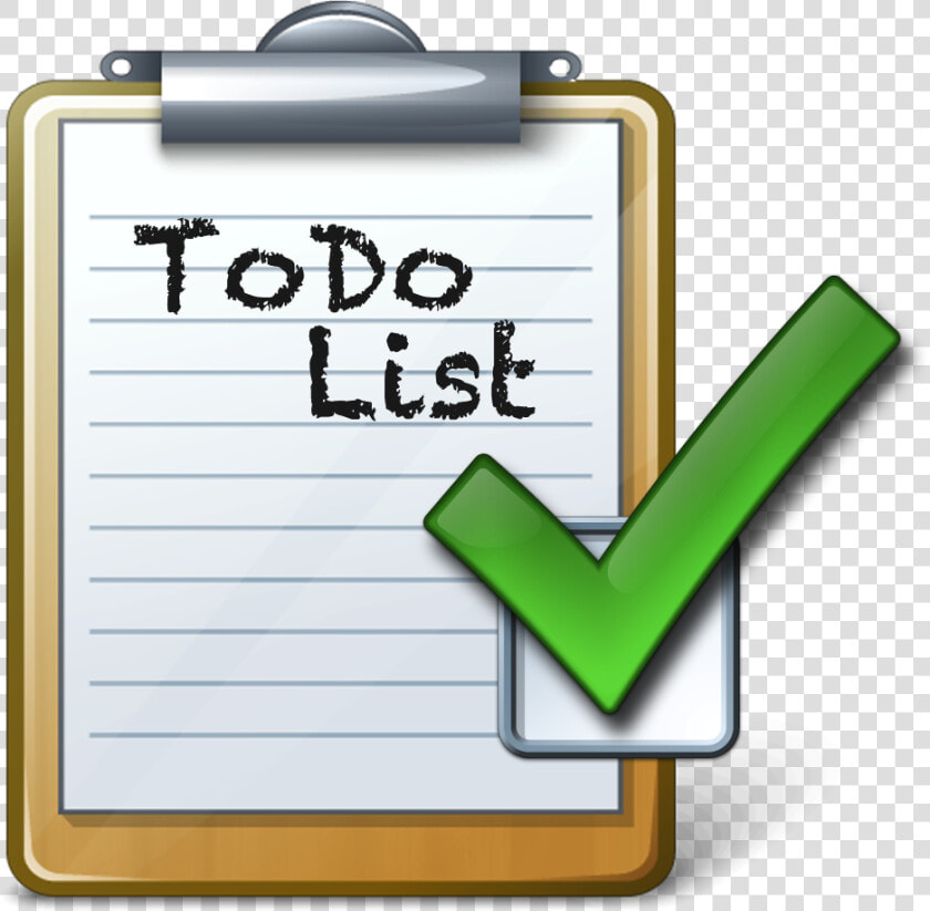 Checklist To Do List Clipart   Free Checklist Clip Art  HD Png DownloadTransparent PNG