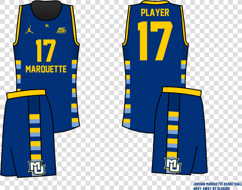 Marquette Basketball Jersey Design  HD Png DownloadTransparent PNG
