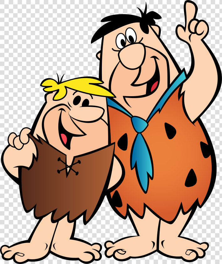 Fred Flintstone And Barney Rubble Png Clip Art Image​   Fred E Barney Flintstones  Transparent PngTransparent PNG