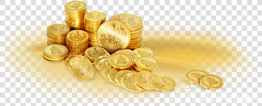 Money Png Gold 12   Gold Coin Treasure Png  Transparent PngTransparent PNG