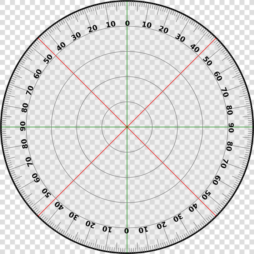 Transparent Protractor Clipart Black And White   360 Degree Protractor Png  Png DownloadTransparent PNG